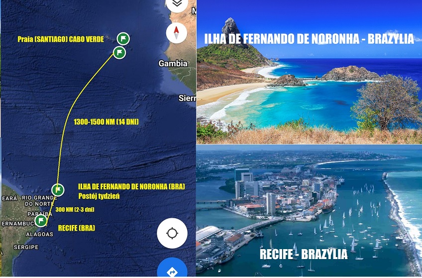 Atlantyk. Rejs do Brazylii